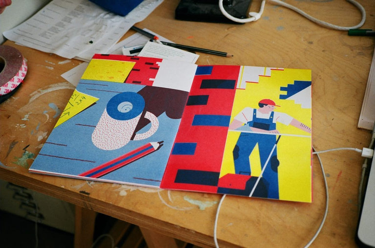 Studio visit with Jack Taylor!