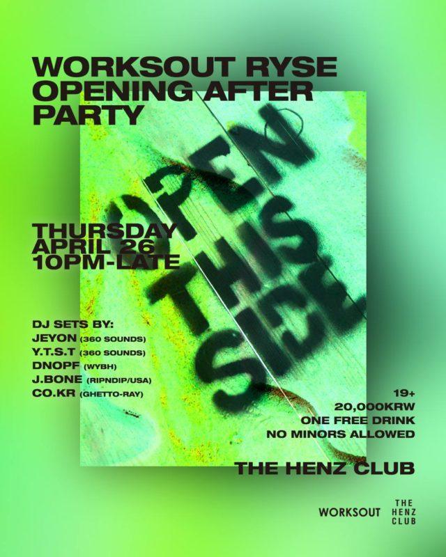 WORK HARDER WITH WORKSOUT RYSE by. OBEY