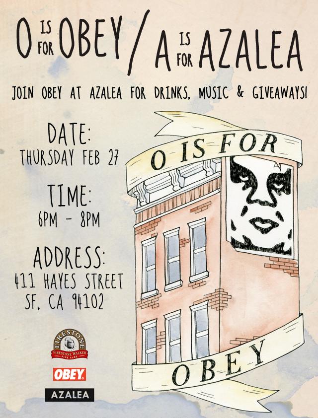 AZALEA X OBEY PARTY