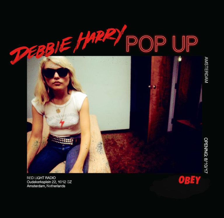 DEBBIE HARRY X OBEY POP UP EUROPE
