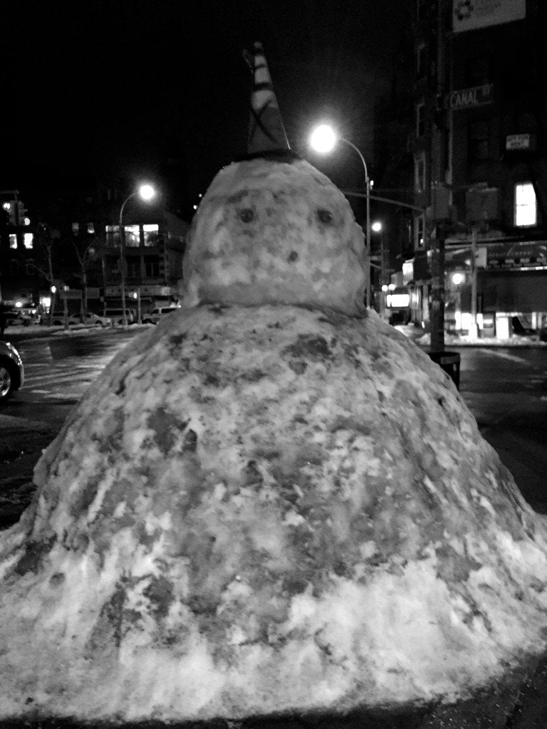 Two Steppin' in the snow.