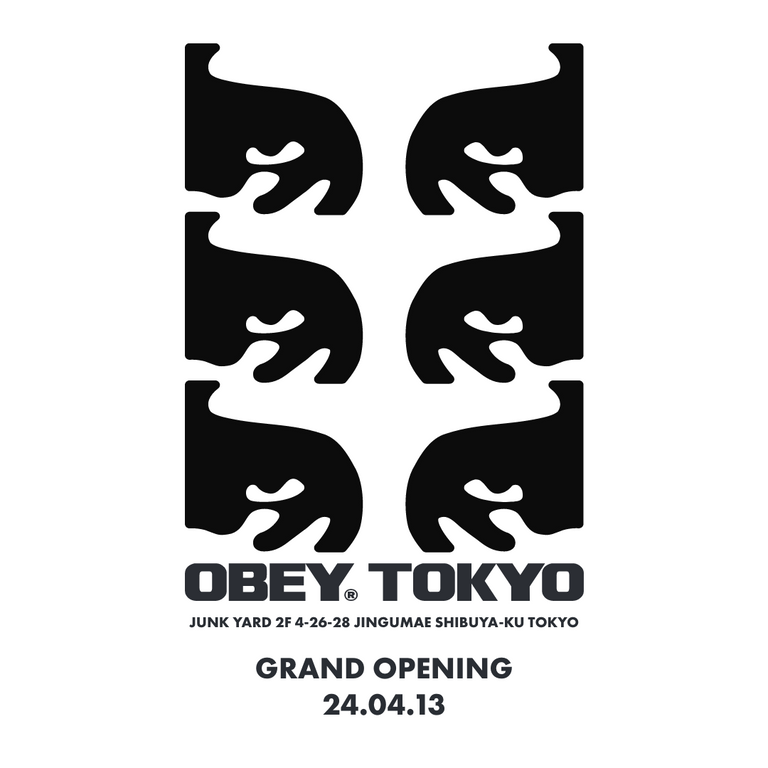 OBEY Tokyo Grand Opening 2024.4.13 (Sat)