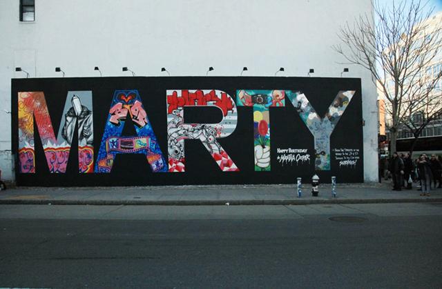 Surprise for Martha!