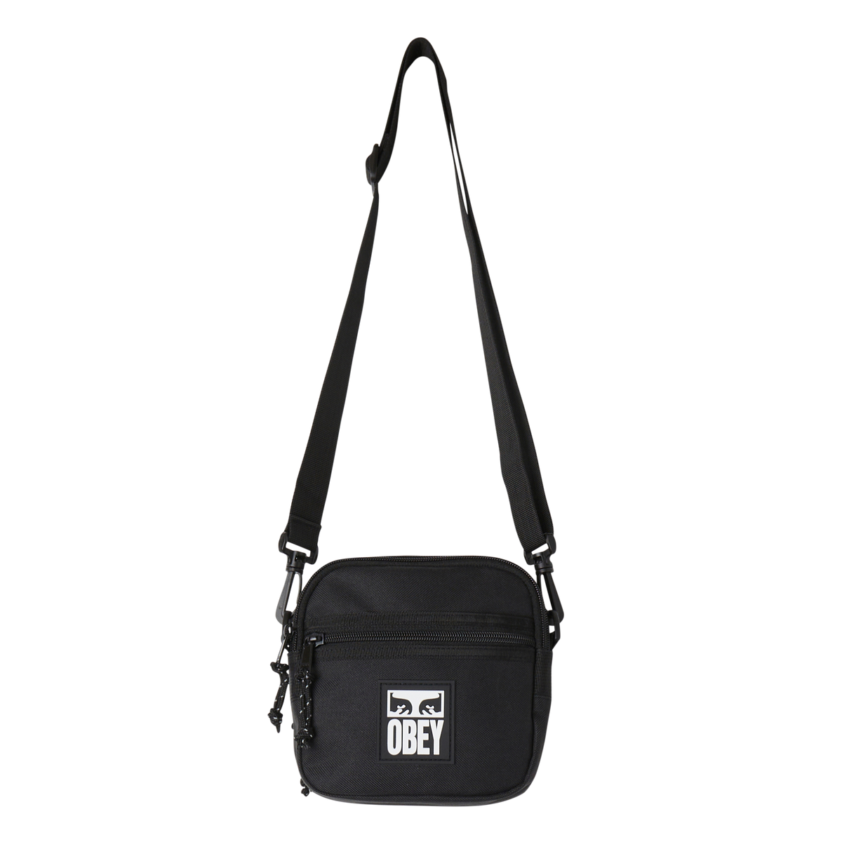 OBEY SMALL MESSENGER BAG - BLACK
