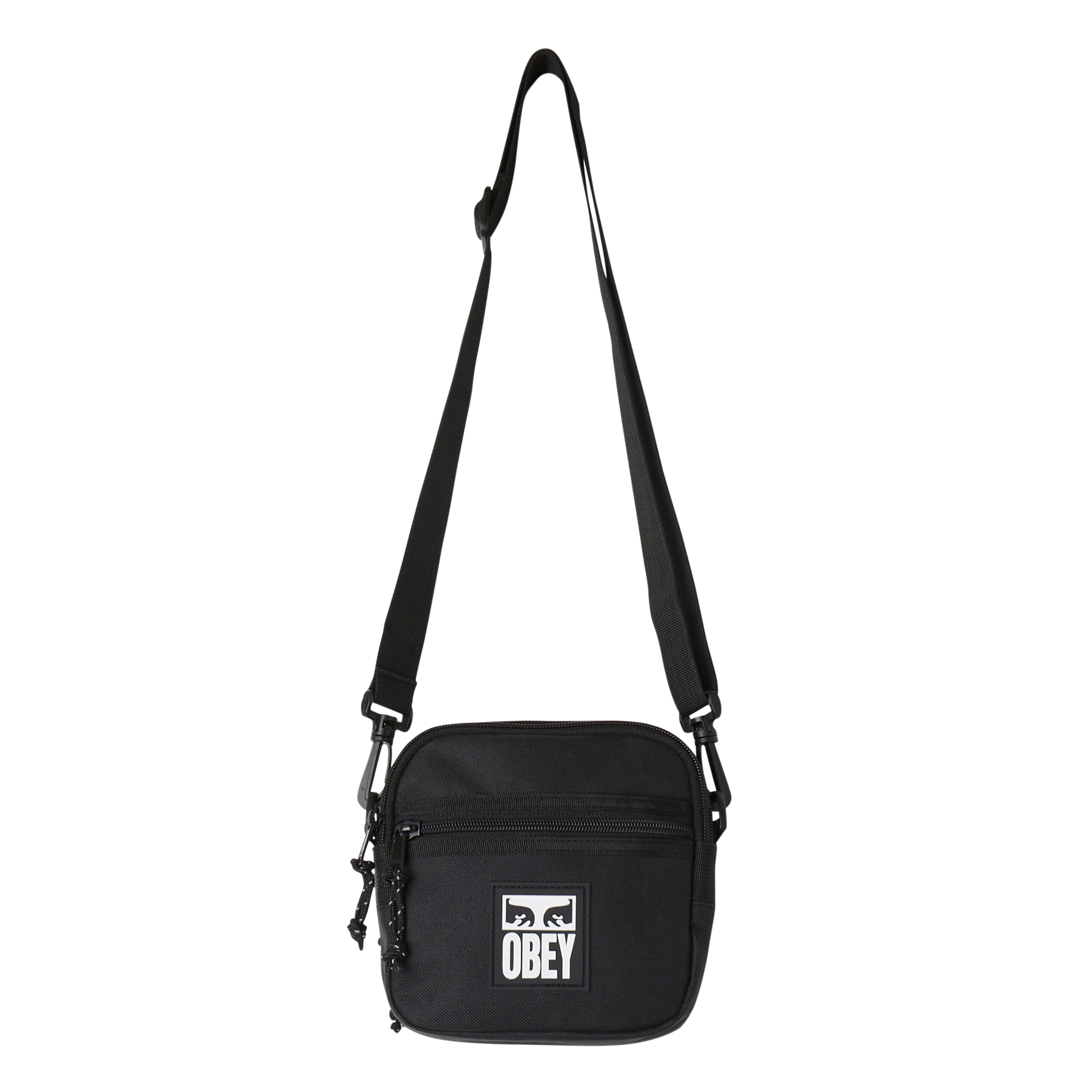 OBEY SMALL MESSENGER BAG - BLACK