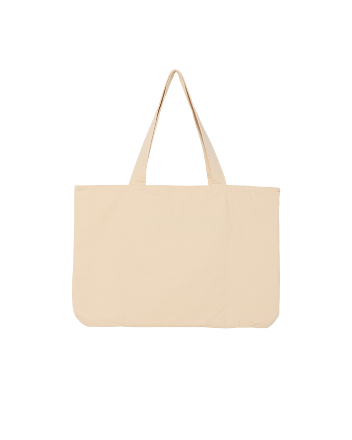 OUTLINE CANVAS TOTE BAG - NATURAL