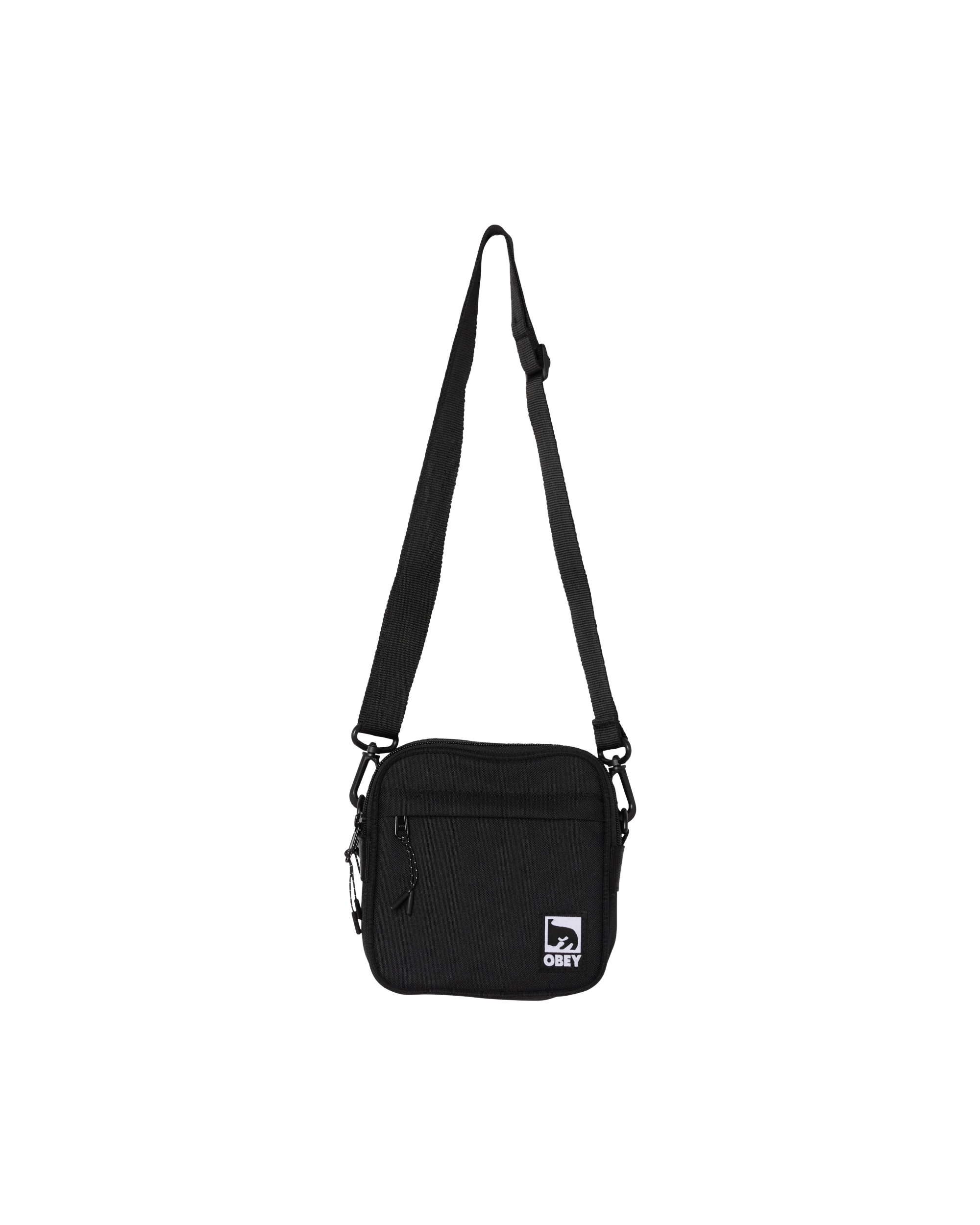 HALF EYE CROSSBODY BAG - BLACK
