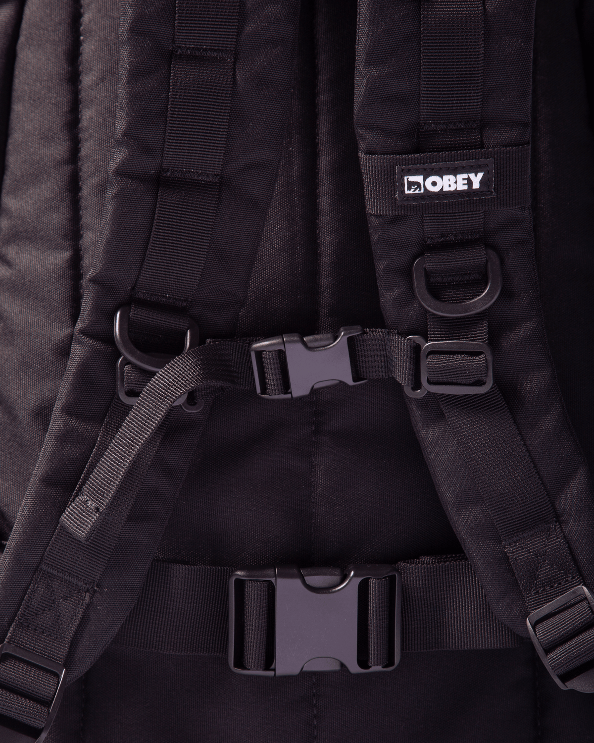 OBEY COMMUTER BACKPACK - BLACK
