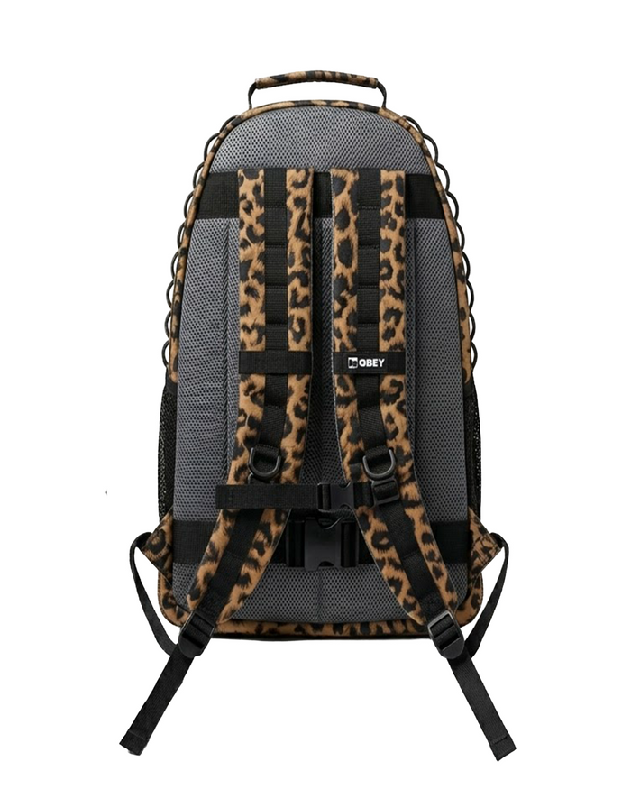 OBEY COMMUTER BACKPACK - LEOPARD