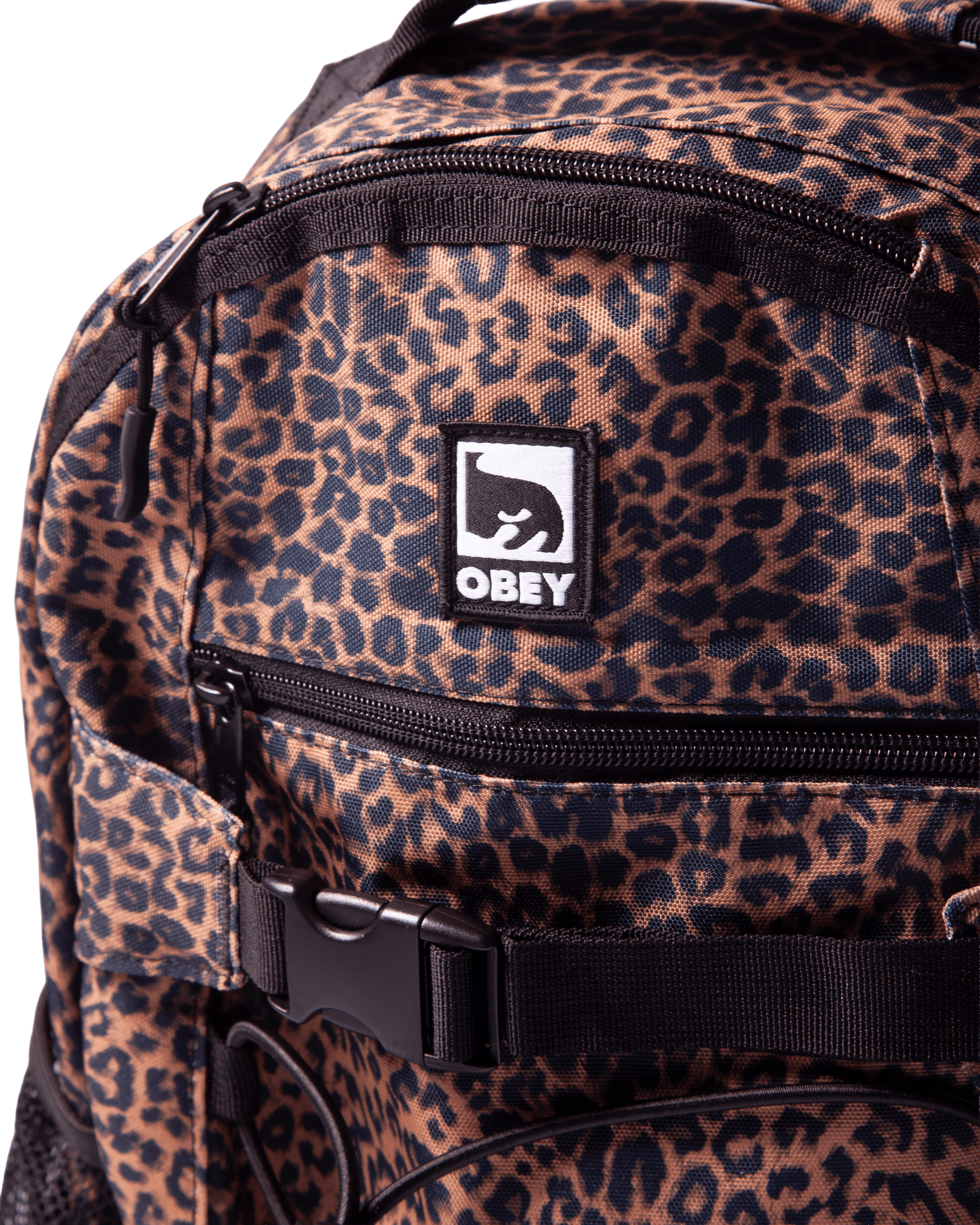 OBEY COMMUTER BACKPACK - LEOPARD