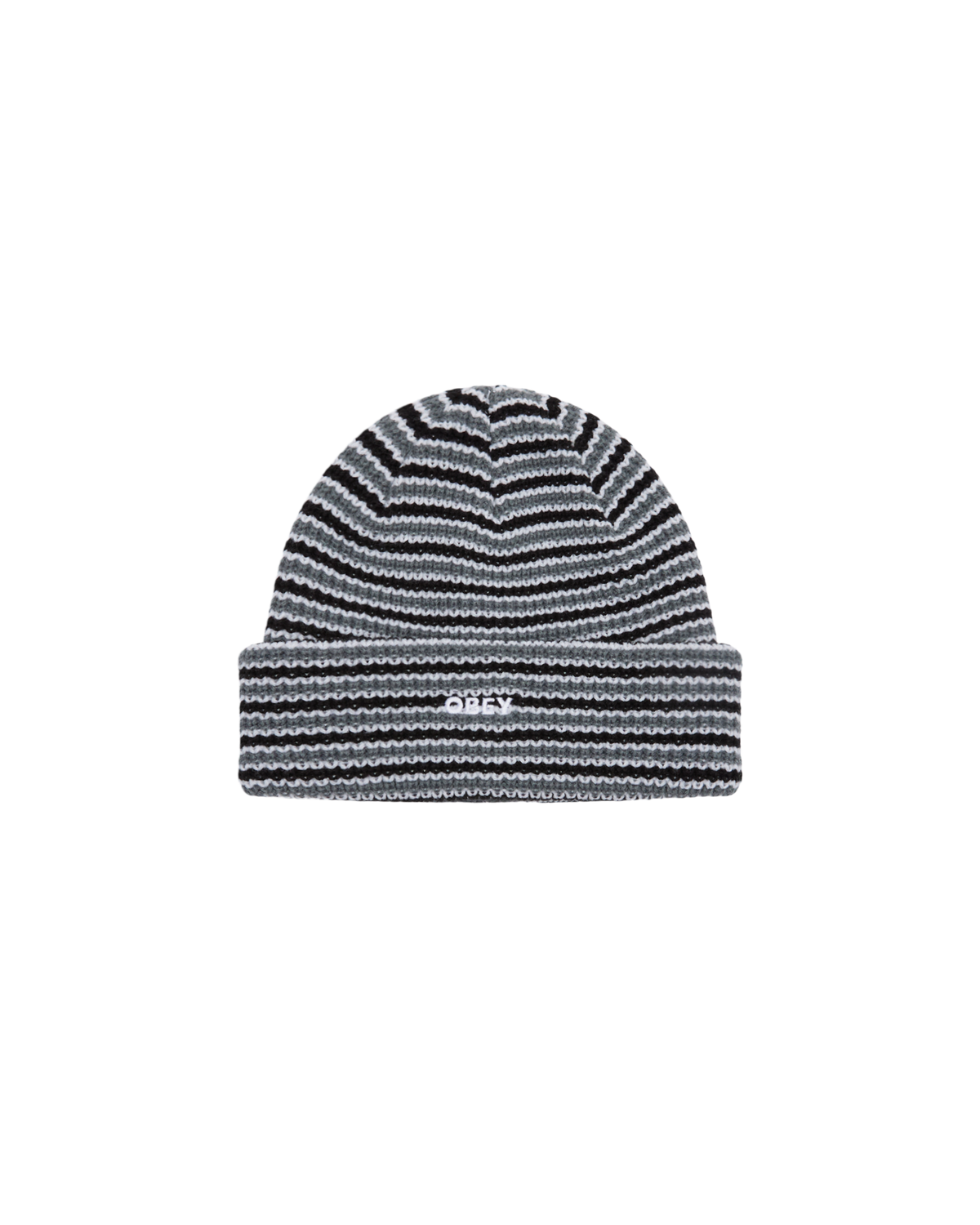 OBEY DAVIS BEANIE - BLACK MULTI