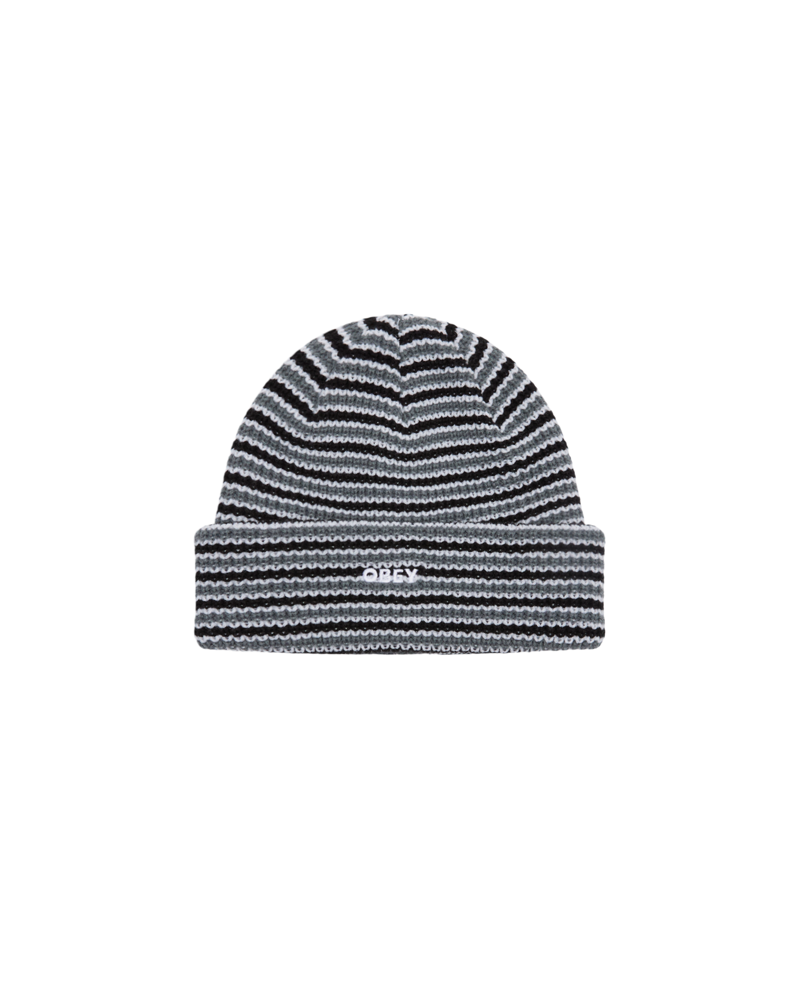 OBEY DAVIS BEANIE - BLACK MULTI