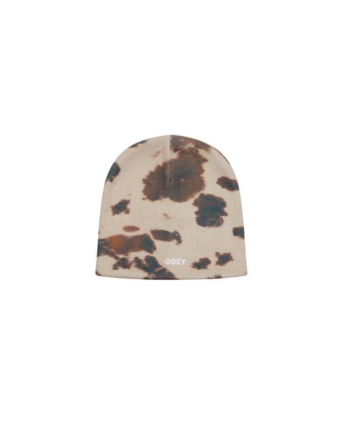 OBEY SILO BEANIE - COW MULTI
