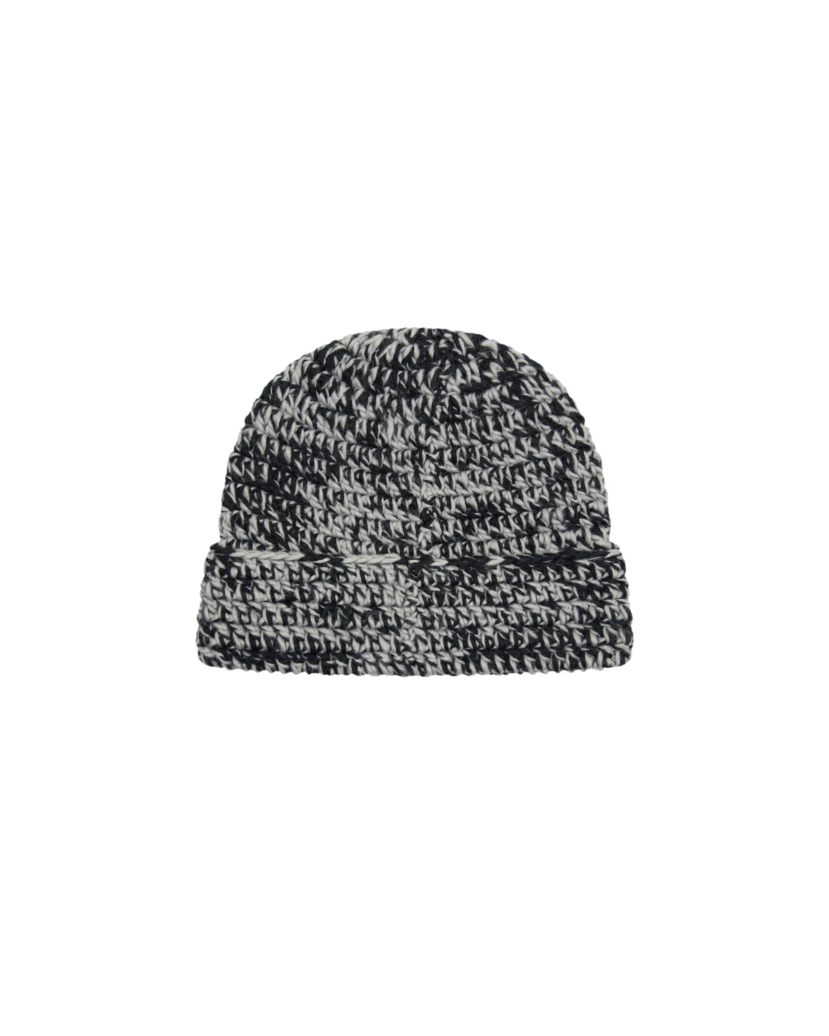 DESMOND CROTCHE BEANIE - BLACK MULTI