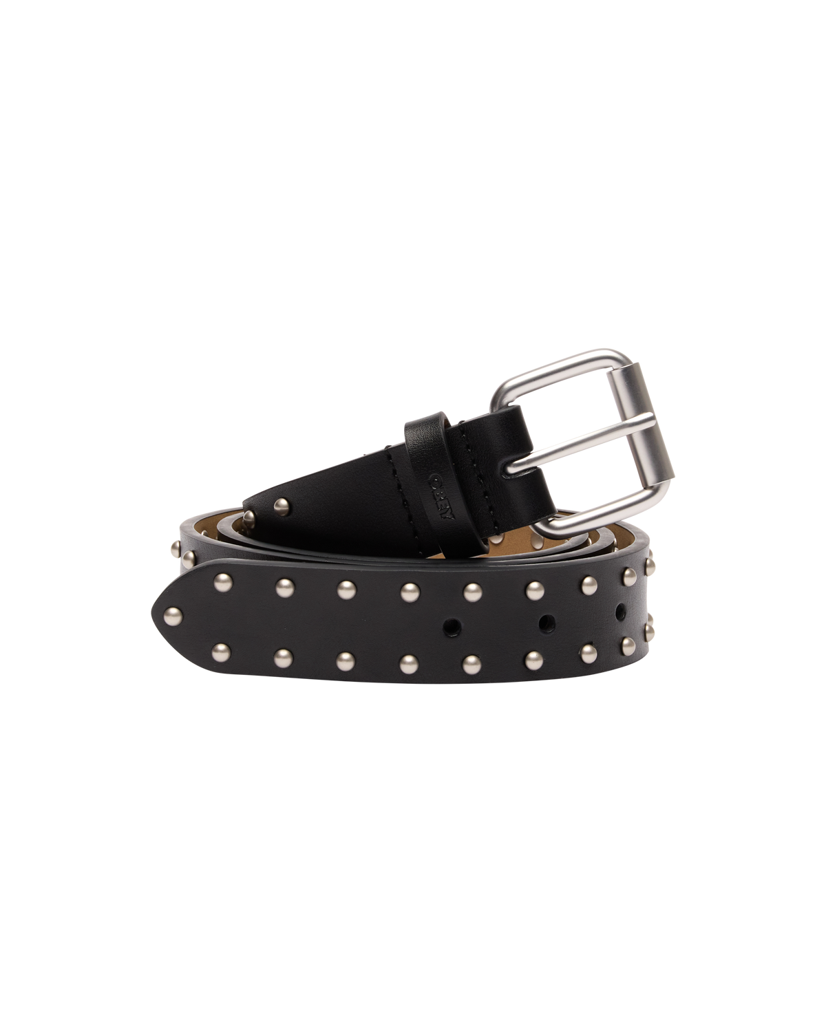 MINI DOME STUDDED BELT - BLACK