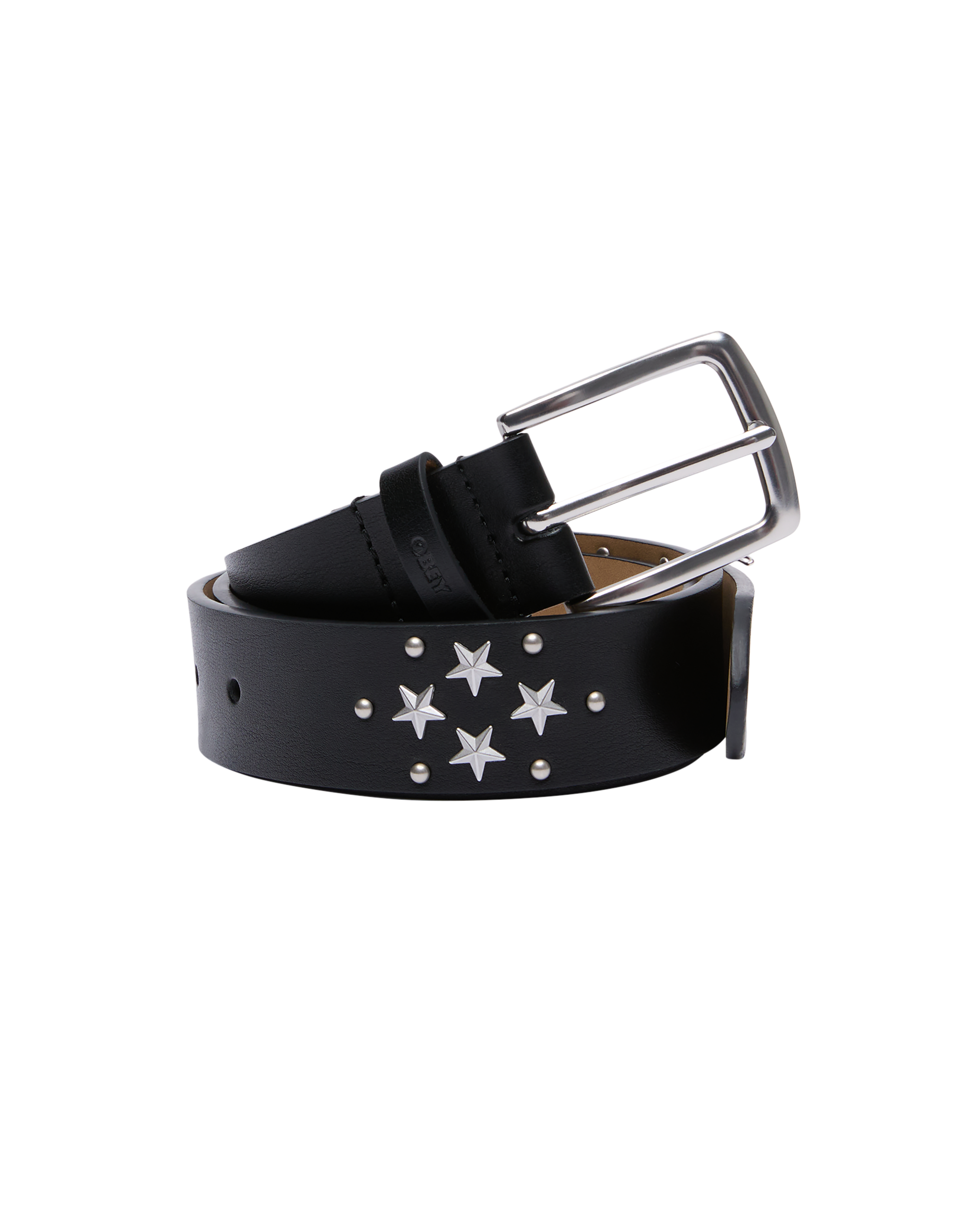 OBEY STUDDED STAR BELT - BLACK