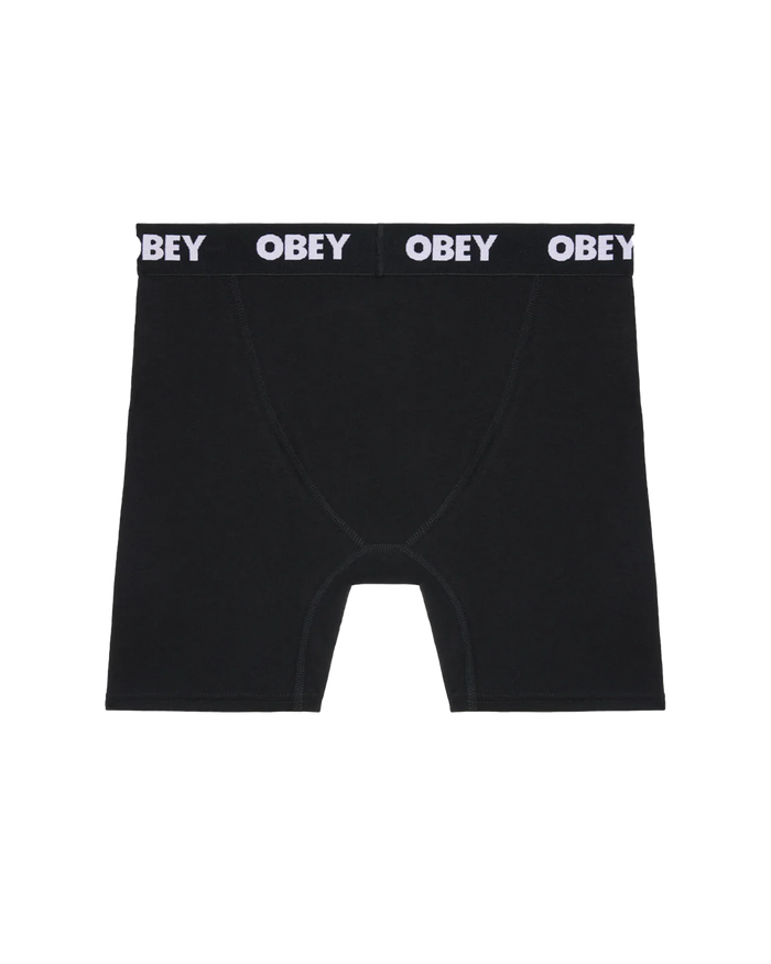 ESTABLISHED WORK 2 PACK BOXERS - BLACK