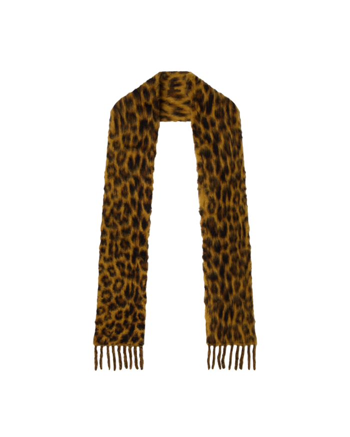 OBEY LEOPARD SCARF - LEOPARD