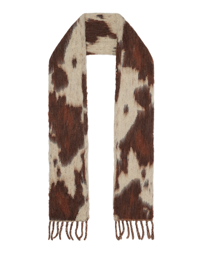 OBEY MAX SCARF - COW MULTI