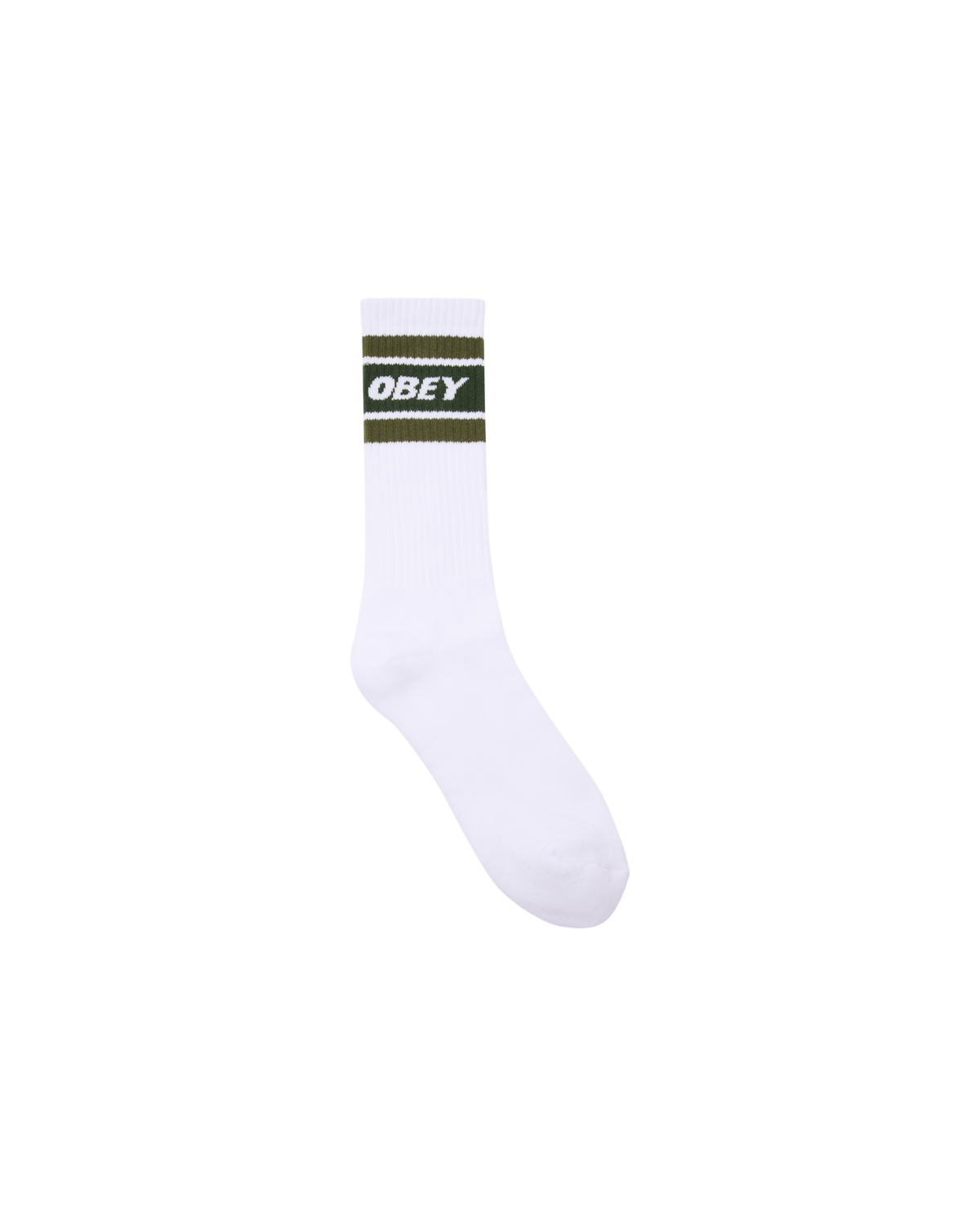 COOPER II SOCKS - WHITE / KOMBU GREEN