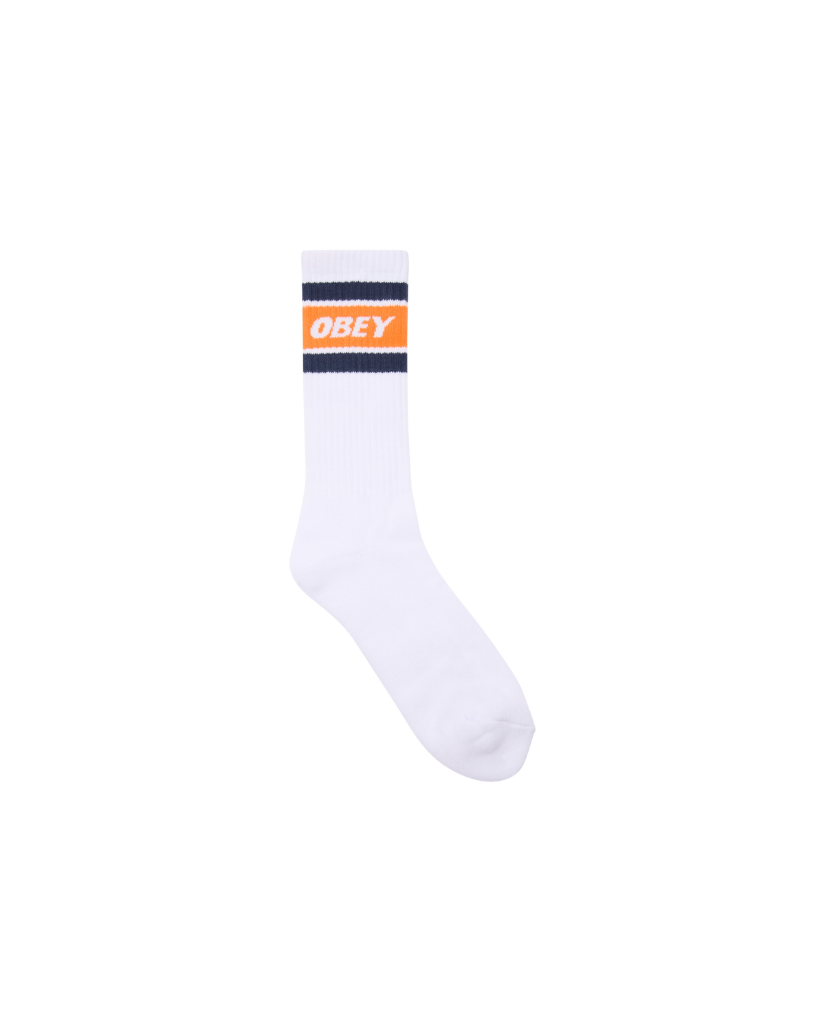 COOPER II SOCKS - WHITE / ORANGE