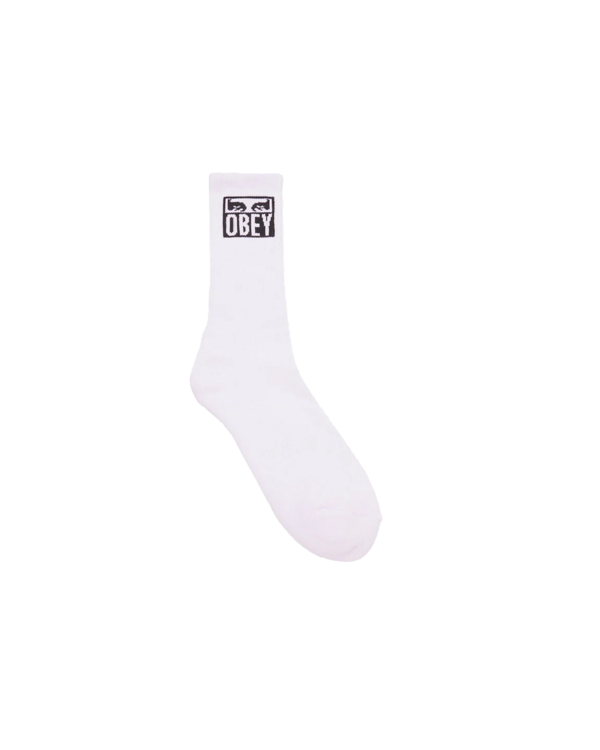 OBEY EYES ICON SOCKS - WHITE