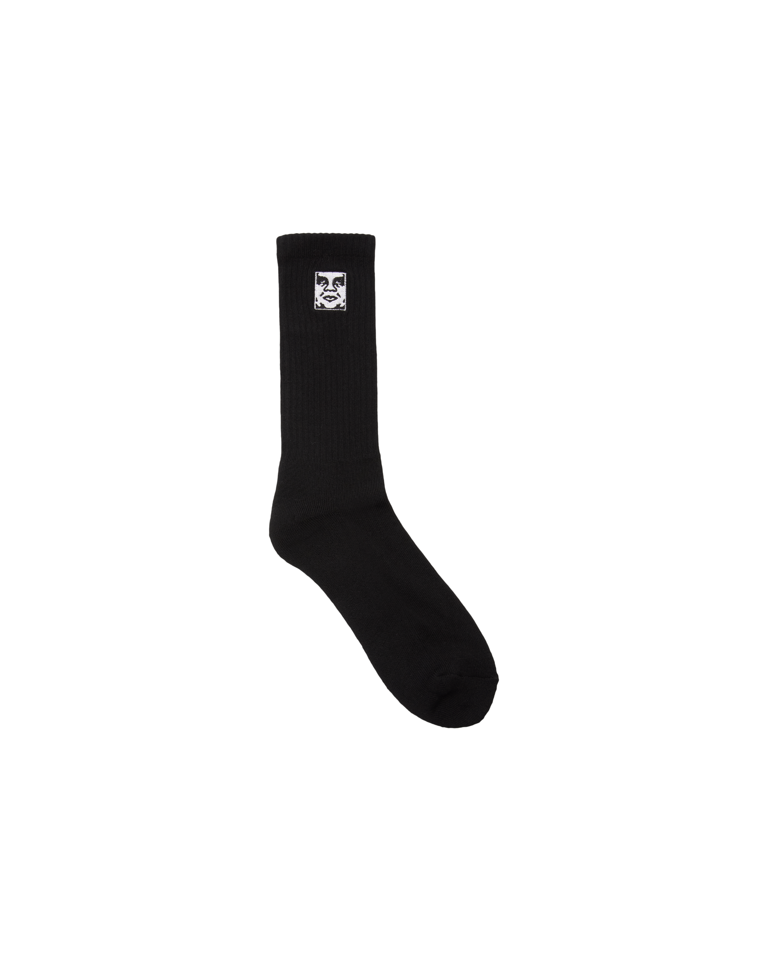 ICON FACE SOCKS - BLACK