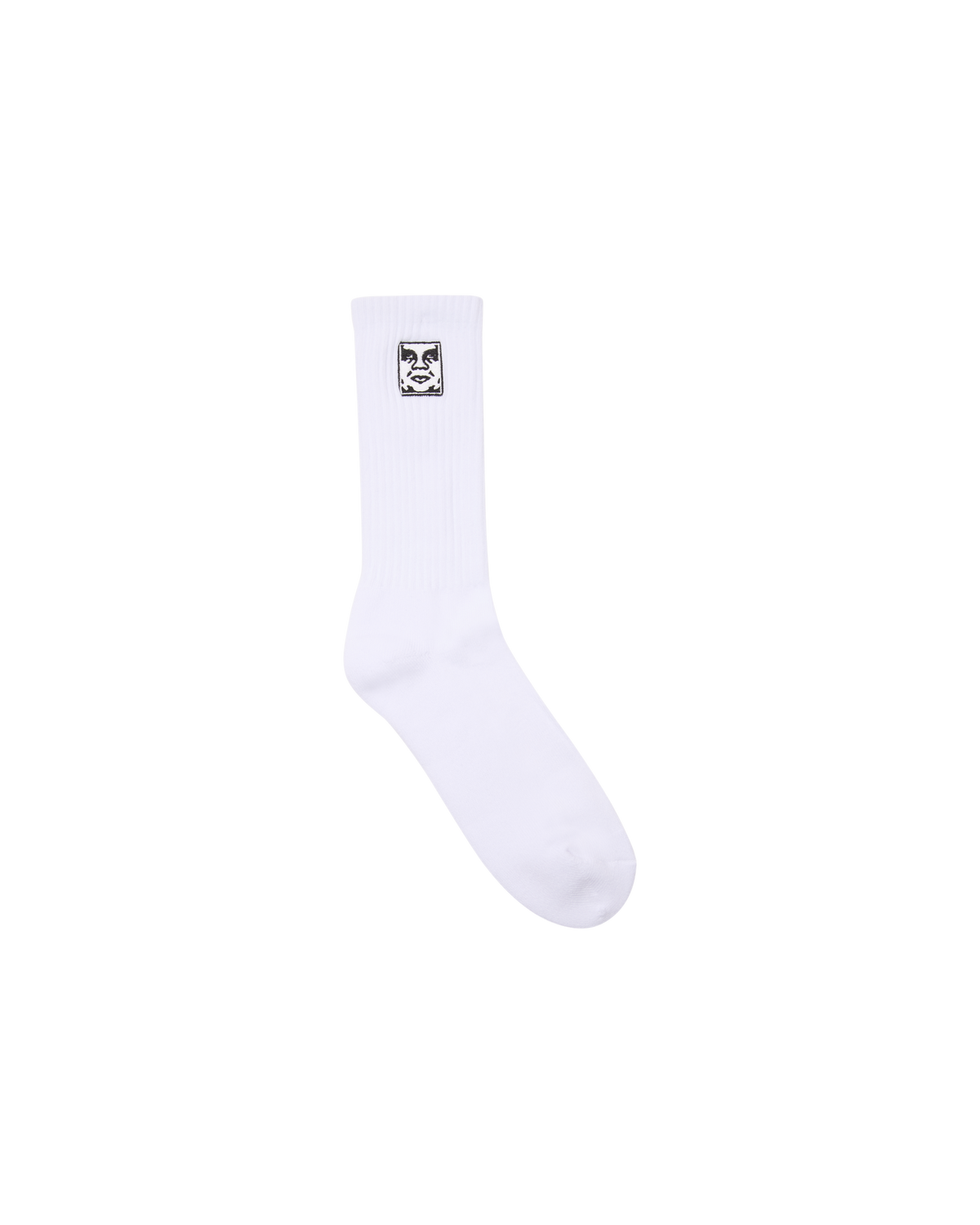 ICON FACE SOCKS - WHITE