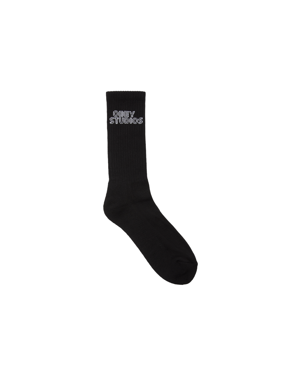 OBEY STUDIOS SOCKS - BLACK