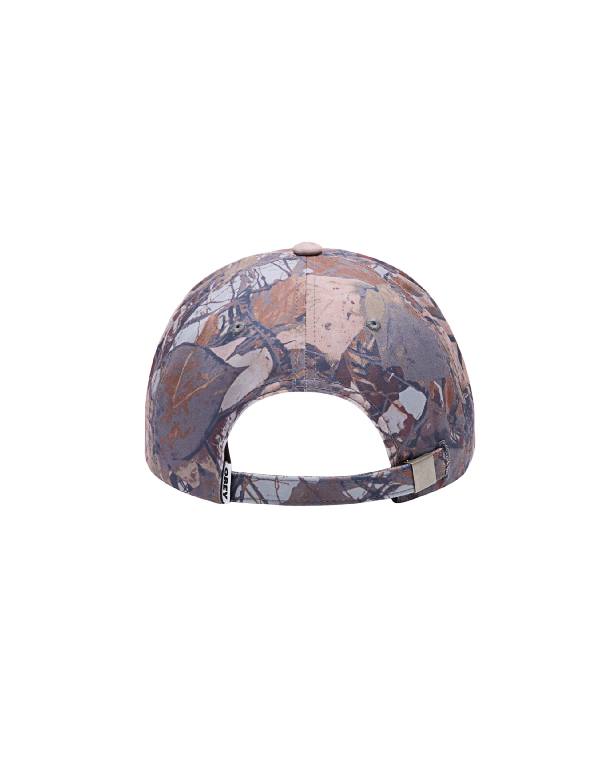 OBEY DELTA 5 PANEL STRAPBACK - FENCE CAMO MULTI