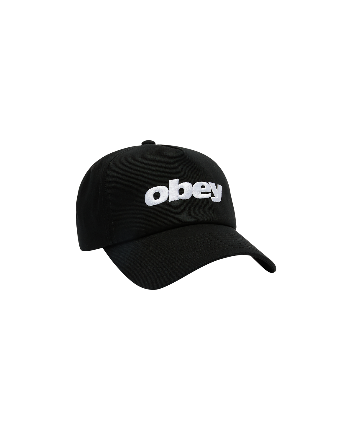 DELTA 5 PANEL SNAPBACK - BLACK