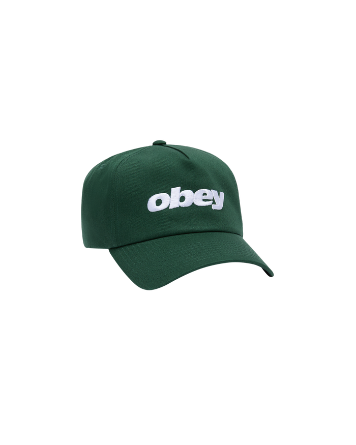 DELTA 5 PANEL SNAPBACK - POSY GREEN