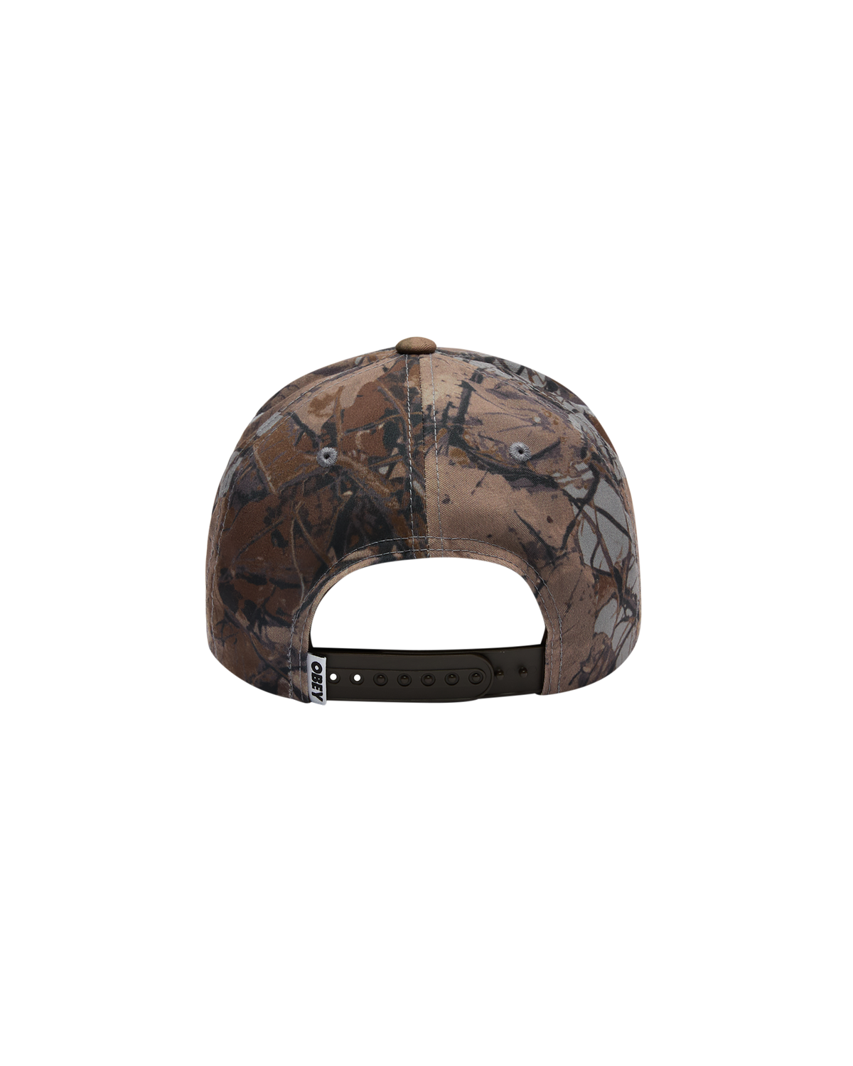 OBEY RANCH 5 PANEL SNAPBACK - FENCE CAMO MULTI