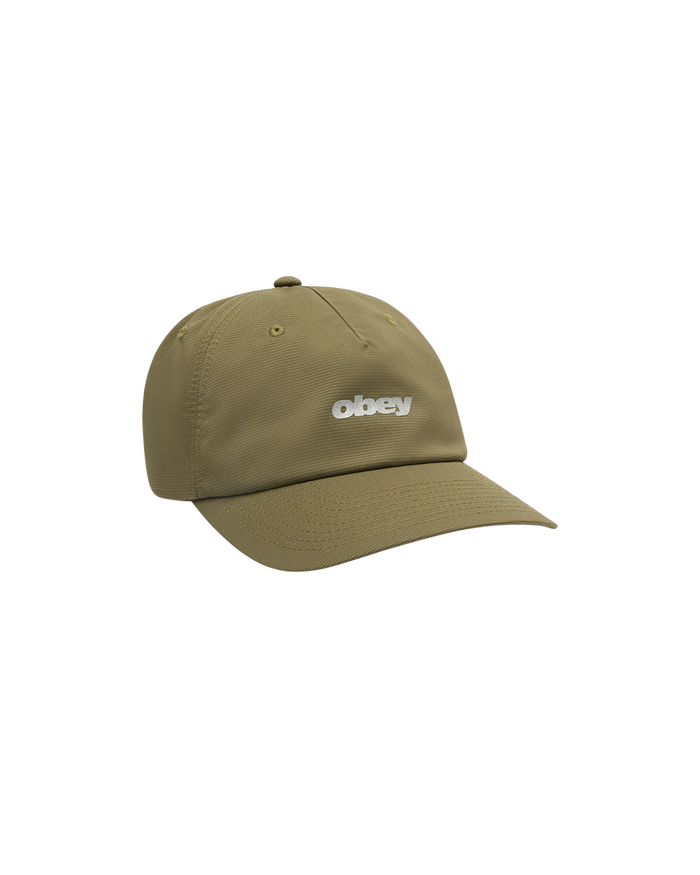 OBEY STRIDE 5 PANEL STRAPBACK - OLIVE