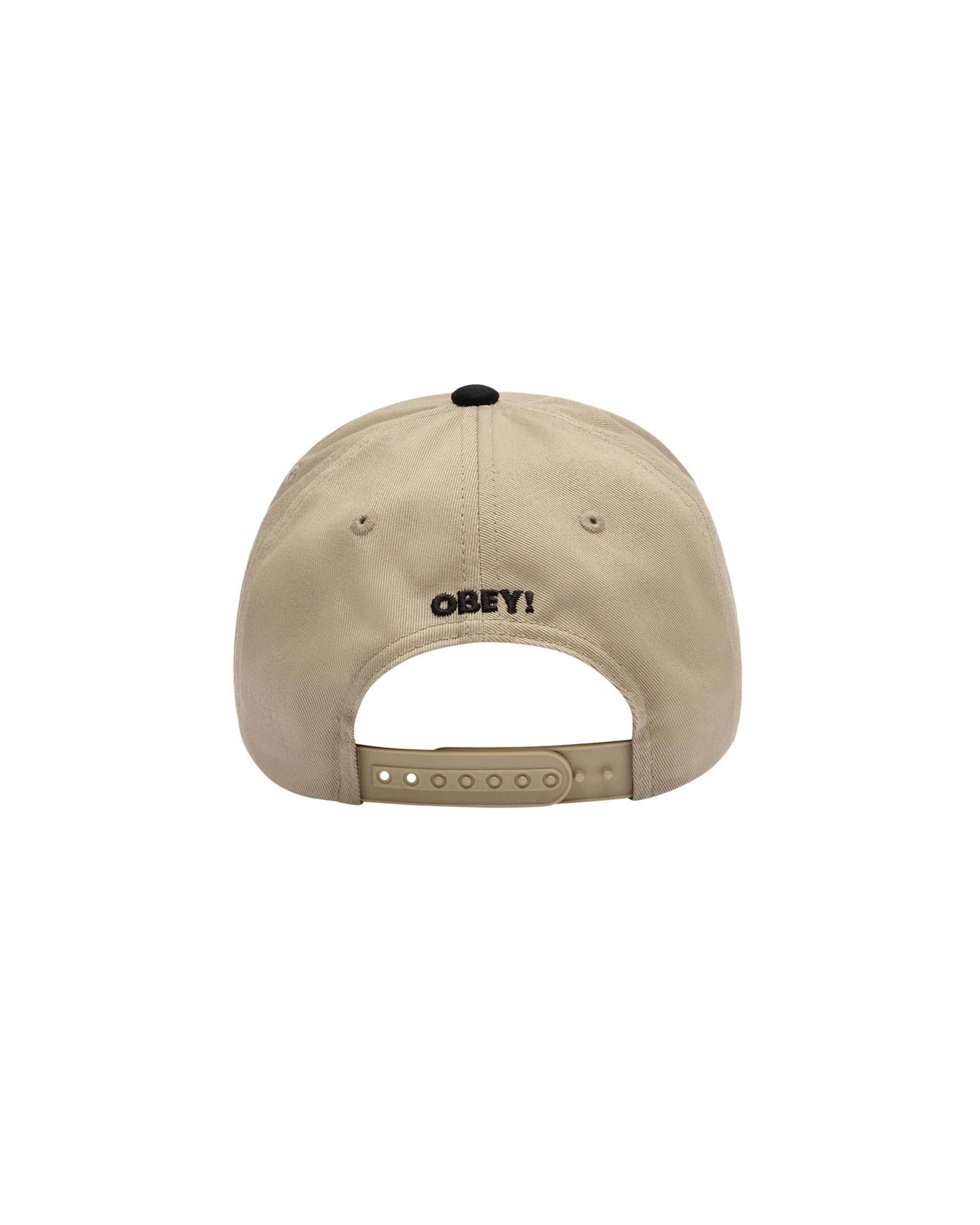 OBEY TOOL 5 PANEL SNAPBACK - BLACK MULTI