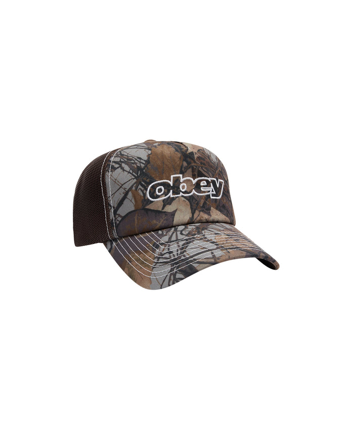 OBEY FORM TRUCKER - FENCE CAMO MULTI