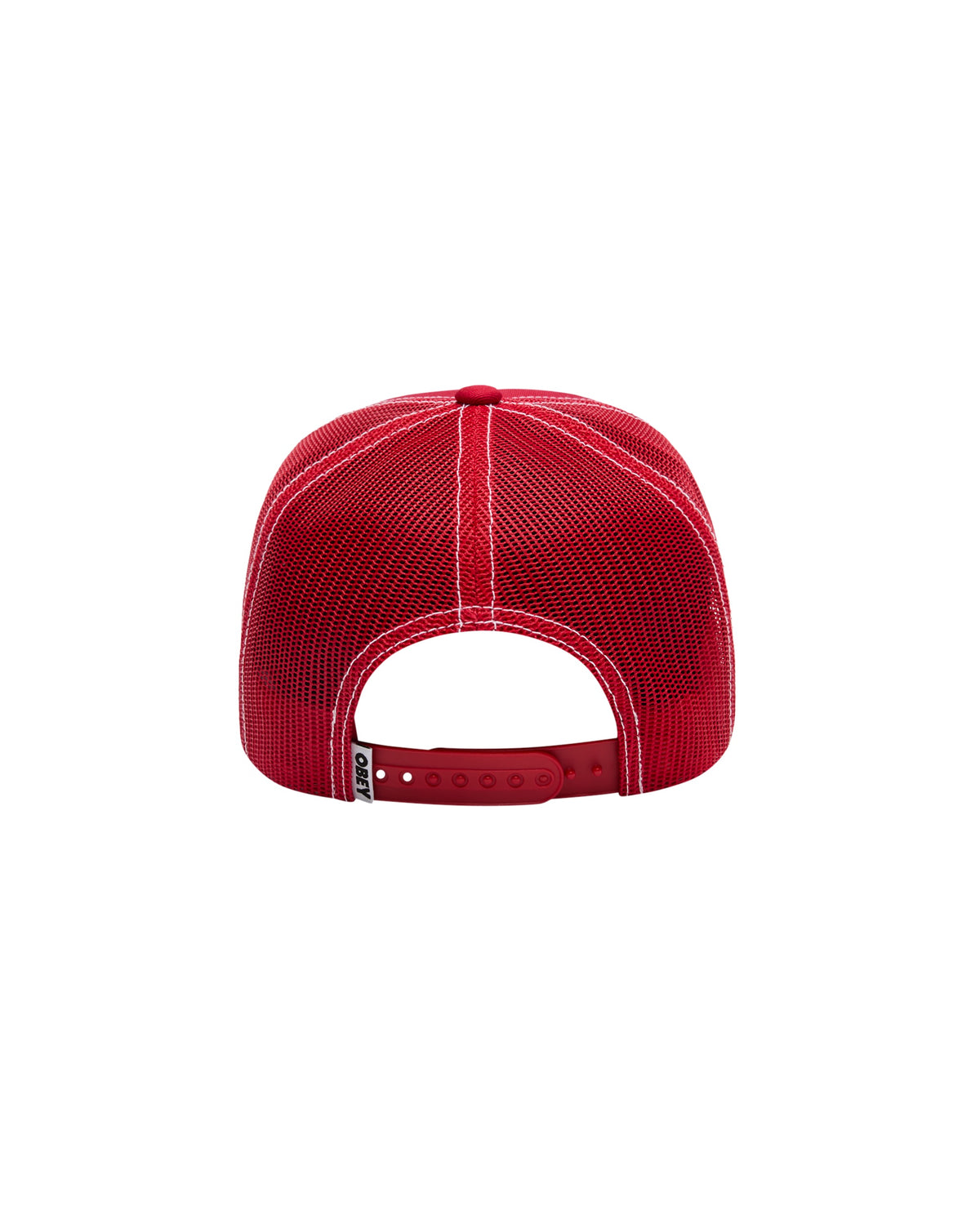OBEY FORM TRUCKER - TRUE RED