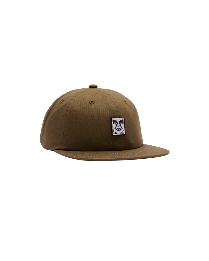 ICON PATCH 6 PANEL STRAPBACK - ARMY