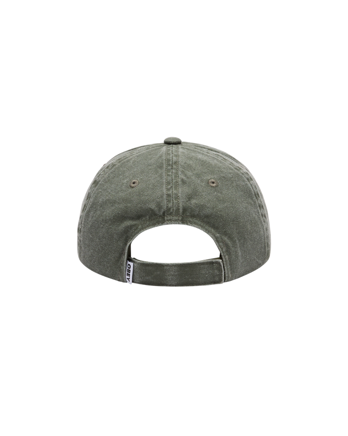 ICON EYES PIGMENT 6 PANEL VELCRO BACK - PIGMENT GREEN