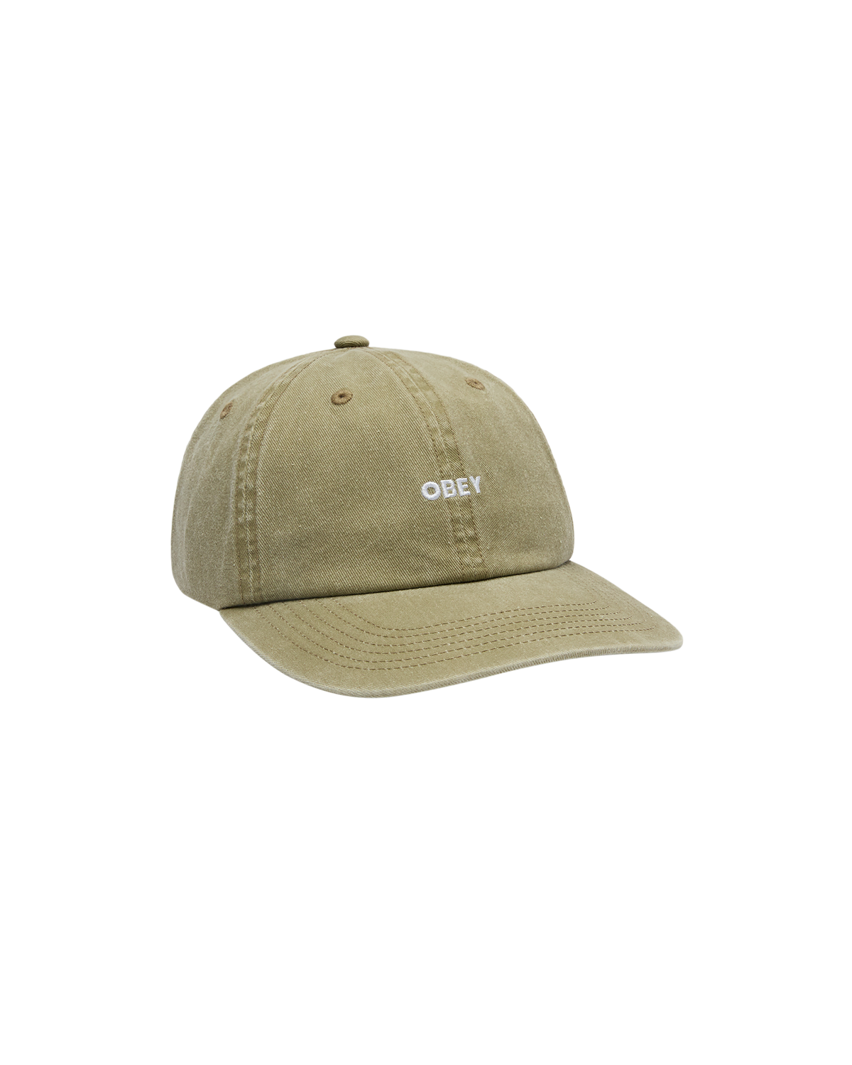 PIGMENT BOLD 6 PANEL STRAPBACK - PIGMENT KHAKI