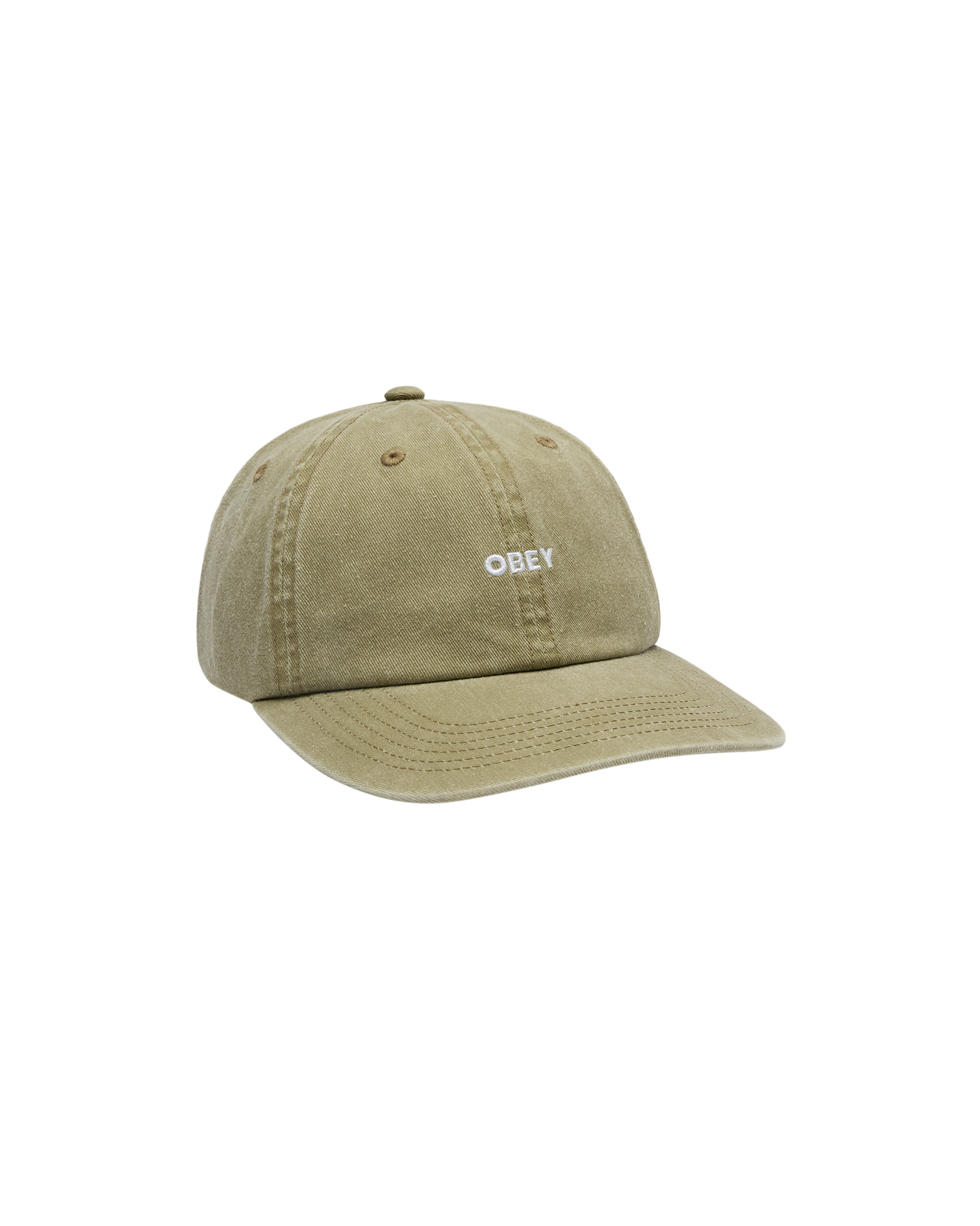 PIGMENT BOLD 6 PANEL STRAPBACK - PIGMENT KHAKI