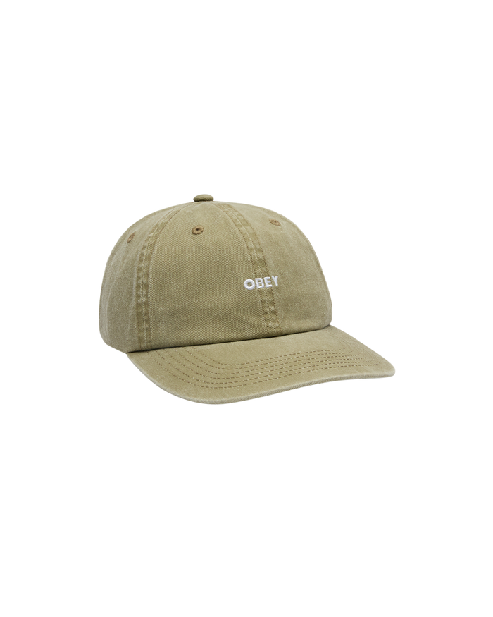 PIGMENT BOLD 6 PANEL STRAPBACK - PIGMENT KHAKI