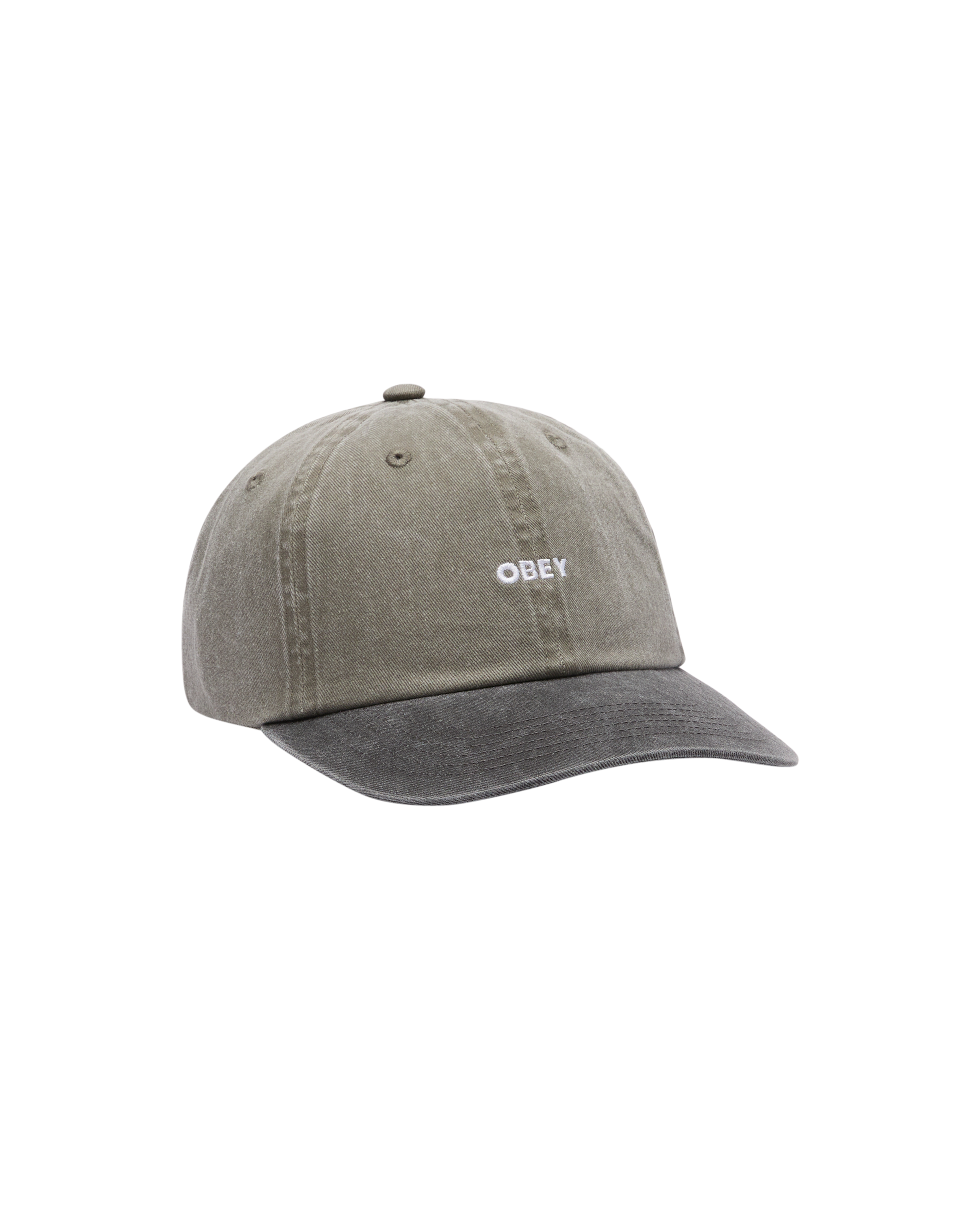 PIGMENT BOLD 6 PANEL STRAPBACK - PIGMENT OLIVE MULTI