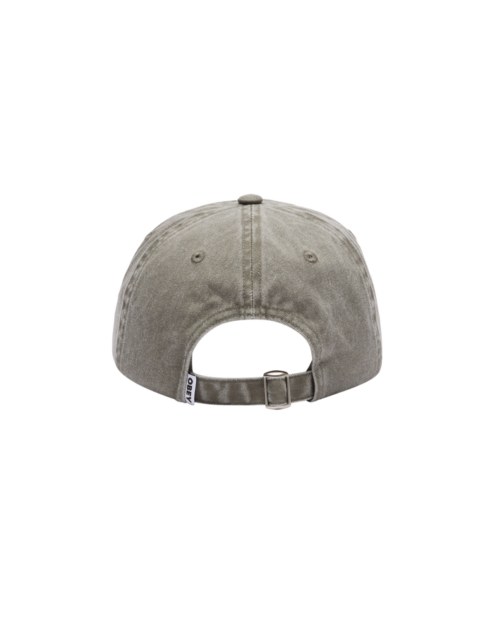 PIGMENT BOLD 6 PANEL STRAPBACK - PIGMENT OLIVE MULTI