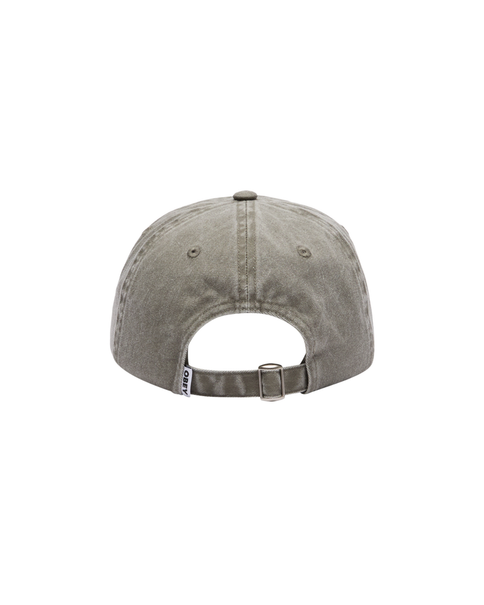 PIGMENT BOLD 6 PANEL STRAPBACK - PIGMENT OLIVE MULTI