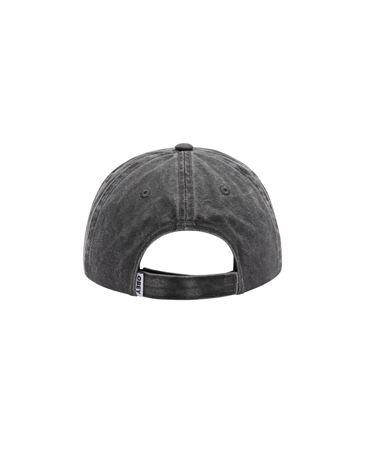 PIGMENT OBEY CORP 6 PANEL VELCRO BACK - PIGMENT BLACK