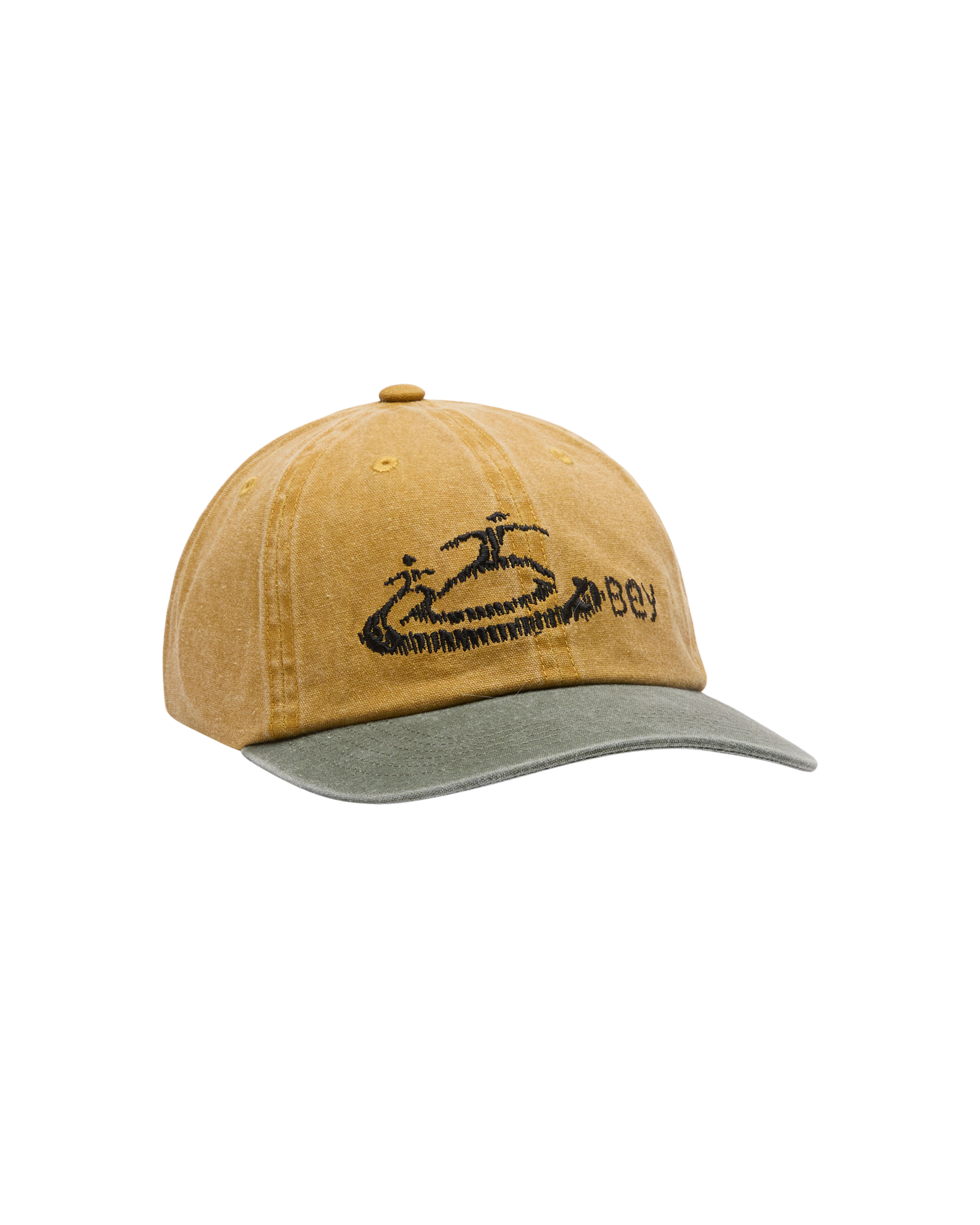 PIGMENT OBEY CORP 6 PANEL VELCRO BACK - PIGMENT MUSTARD MULTI