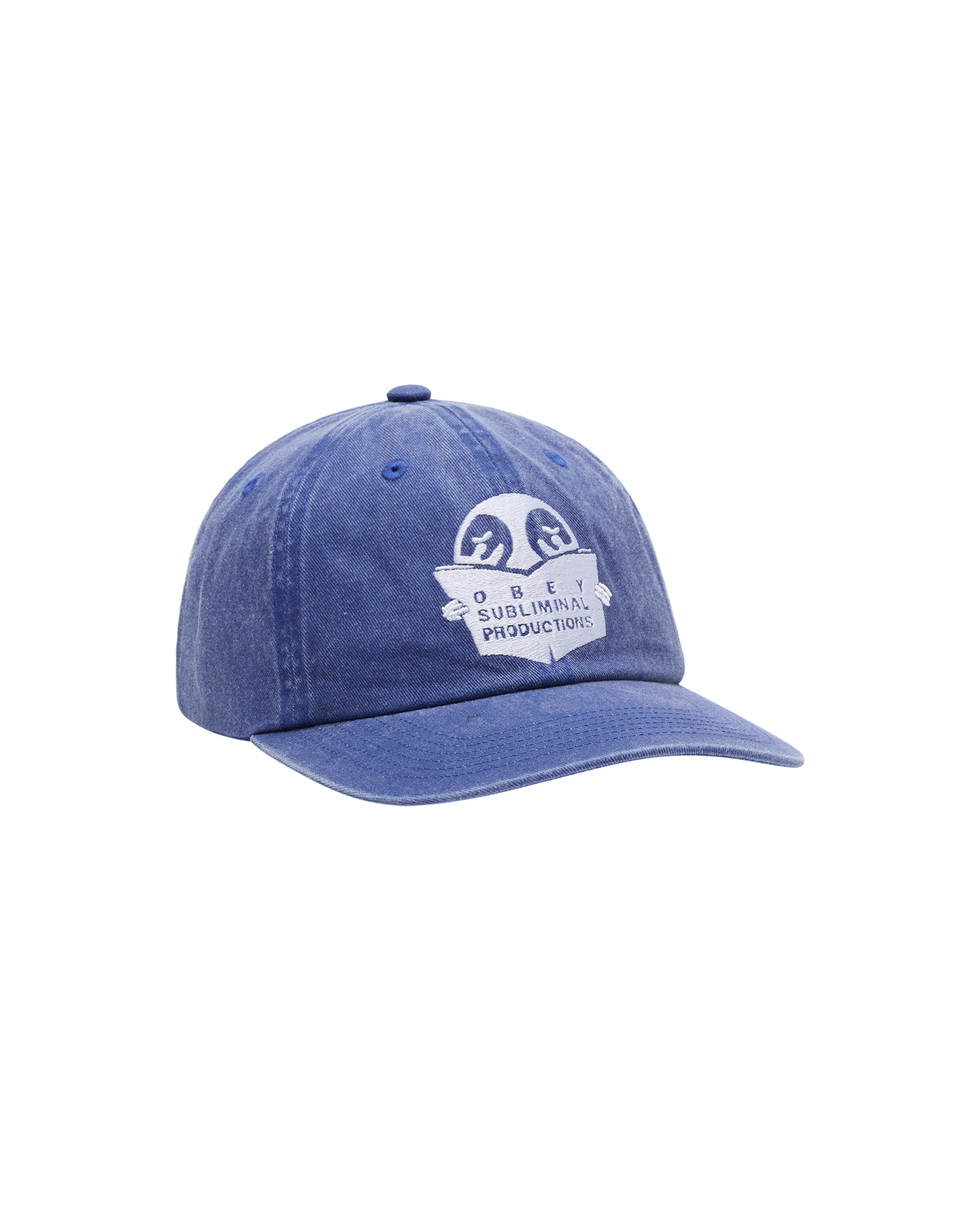 PIGMENT PRODUCTIONS 6 PANEL STRAPBACK - PIGMENT BLUE