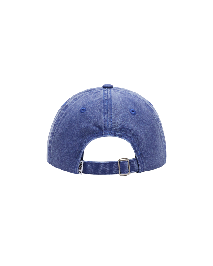 PIGMENT PRODUCTIONS 6 PANEL STRAPBACK - PIGMENT BLUE