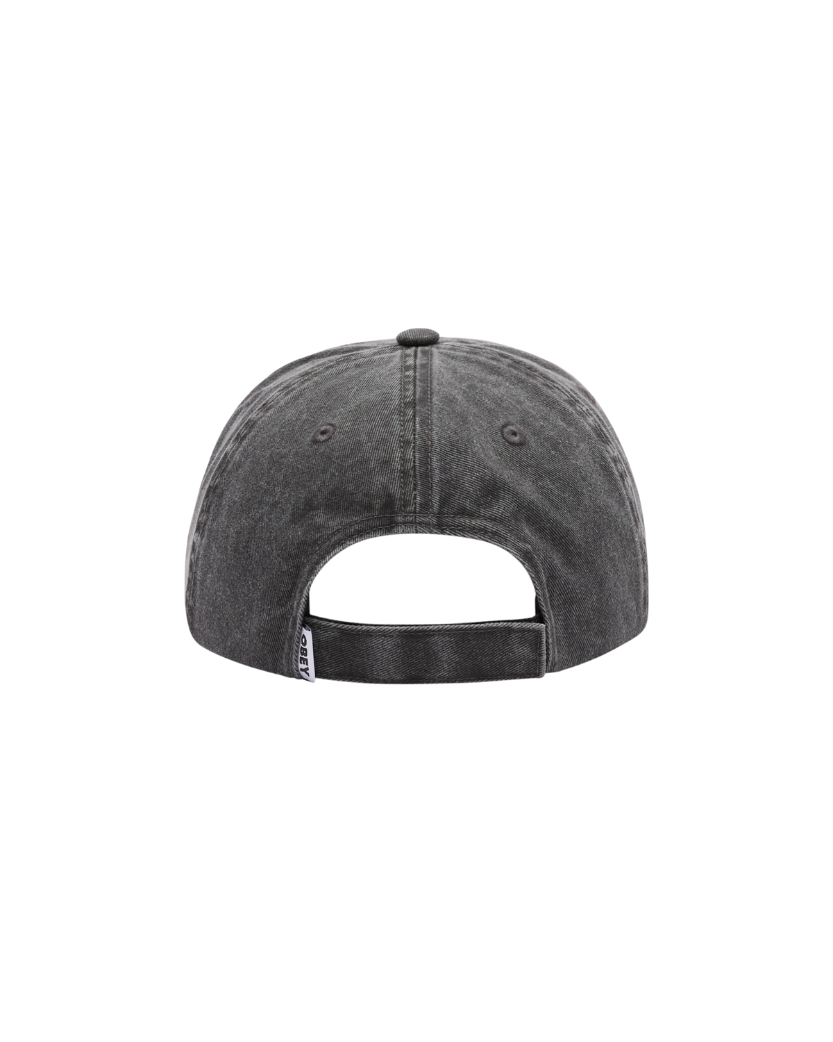 OBEY PENN PIGMENT 6 PANEL VELCRO BACK - PIGMENT BLACK